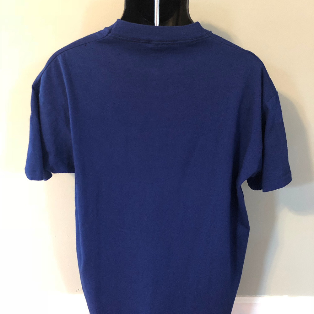 90s Internet Website Shirt Dot Com Tech Blue Xl - image 4